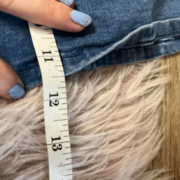 Sugar Thrillz lace-up micro mini denim skirt size large - Picture 8 of 8